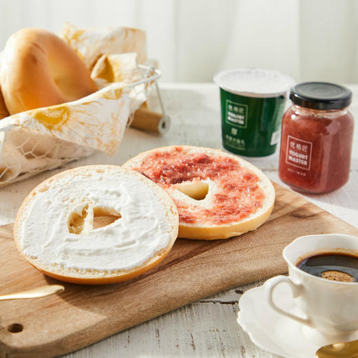 原味无蔗糖贝果4枚入plainbagel