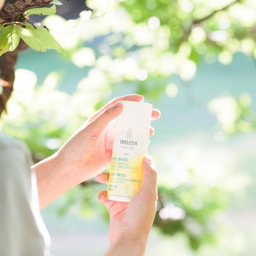 宝宝&妈妈用｜Weleda维蕾德 雪绒花防晒隔离乳 物理防晒 无需卸妆 提亮肤色 SPF38 PA++ 50ml 商品图3