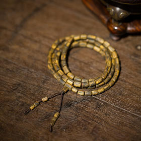 天然沉水级绿奇楠项链