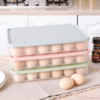 【储物盒】冰箱鸡蛋收纳保鲜盒24格鸡蛋格蛋托 厨房带盖防尘食物收纳盒 商品缩略图0
