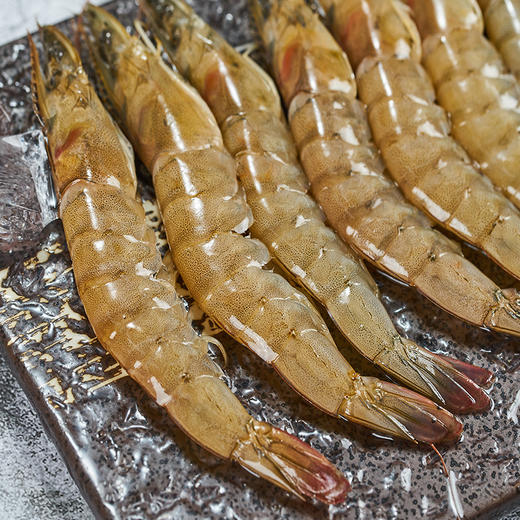 周六10:00截单 周日发货】 双谊 鲜冻基围虾 鲜冻大虾仁 熟冻黑虎虾