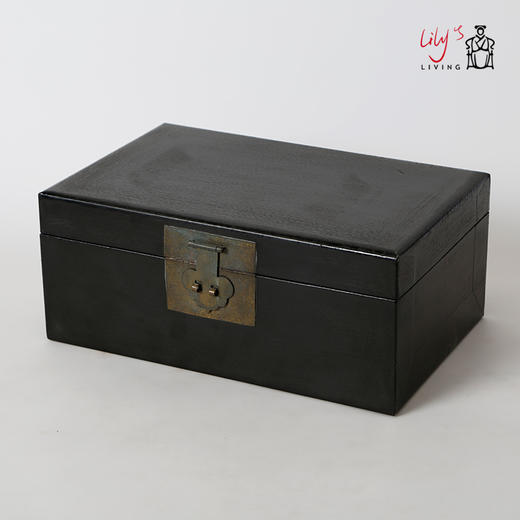 黑皮盒盒子(大中小）leather box 商品图3