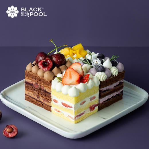 【4重美味，1次独享   缤纷鲜果软忌廉】当季水果融入法国铁塔淡奶油（广深） 商品图0