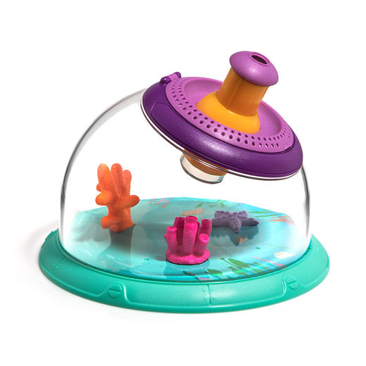 【360度旋转放大镜观察养金鱼、蚕宝宝、乌龟】埃尔顿多功能观察桶幼儿园小学生户外探索玩具 商品图4