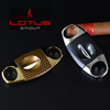 美国Lotus Cigar Cutter 莲花雪茄剪刀 碳纤维外壳 V剪 商品缩略图0