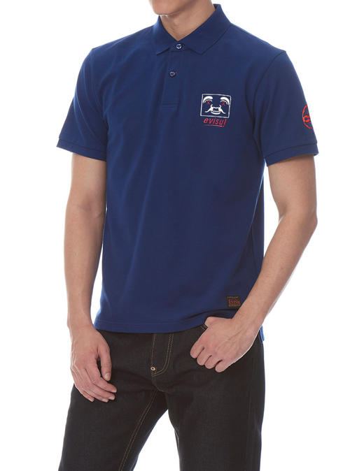 超帅上身evs重机刺绣男款翻领短袖t恤polo衫tx602
