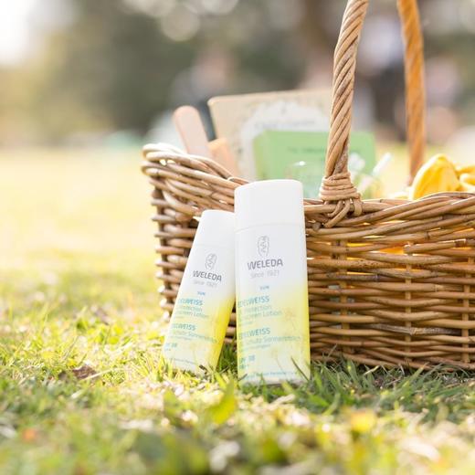 宝宝&妈妈用｜Weleda维蕾德 雪绒花防晒隔离乳 物理防晒 无需卸妆 提亮肤色 SPF38 PA++ 50ml 商品图2