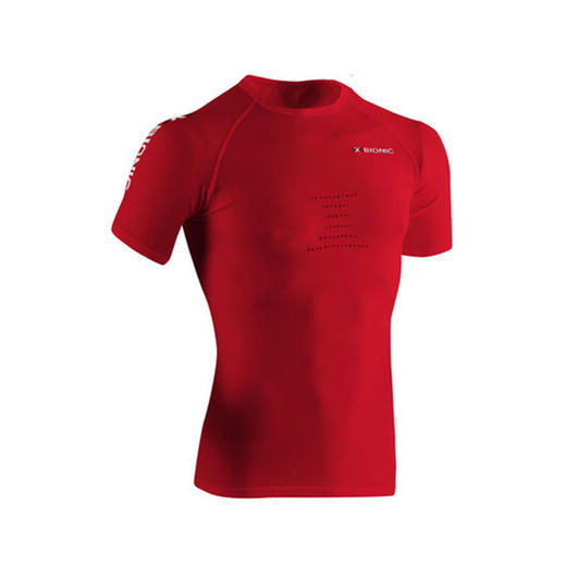 X-BIONIC速跑男马拉松跑步速干短袖T恤压缩衣恒温O20007 商品图1