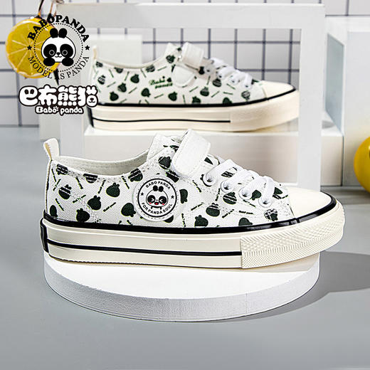 原价219特卖价46巴布熊猫童鞋潮流儿童帆布鞋2013005ouyf