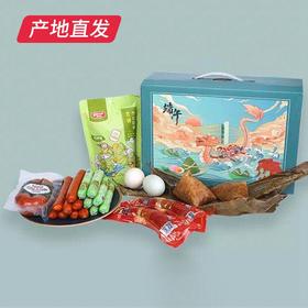 雨润 粽享心意(鲜肉粽子*4个 咸鸭蛋*4个 克拉夫香肠*1袋 乔里索香肠*1袋 哈肉联儿童肠*4袋 雨润泡椒脆笋香肠*1袋)