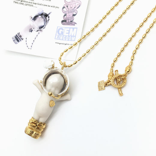 北京仓｜Gem Kingdom-Major Tom-项链［荷兰设计师］ 商品图0