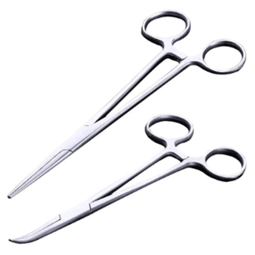 直头弯头不锈钢剪刀 止血钳（12.5cm/18cm） 商品图1
