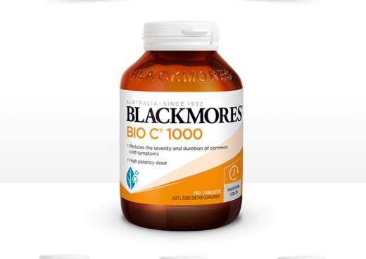 【直邮】澳洲BLACKMORES澳佳宝活性维C1000mg 150片 【 0.421KG】 商品图0