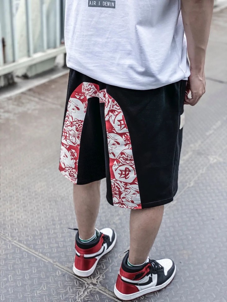 福神20限量款达摩佛头老虎大m短裤