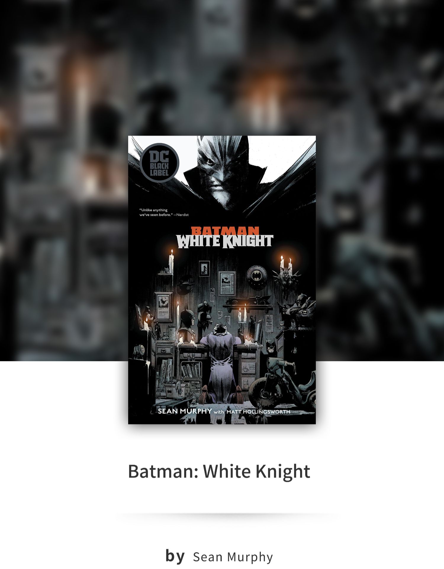 合集dc黑标蝙蝠侠白骑士batmanwhiteknight英文原版