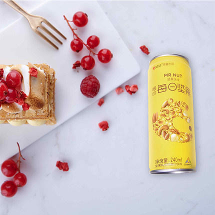 洽洽品牌坚果先生坚果乳植物蛋白饮料240ml*12 商品图3
