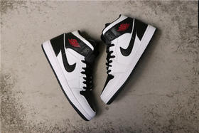 乔丹/Air Jordan AJ1 乔丹1代中帮系列 Air Jordan 1 Mid “Reverse Black Toe” 货号：BQ6472-101 乔1中帮逆向黑脚趾 36-46