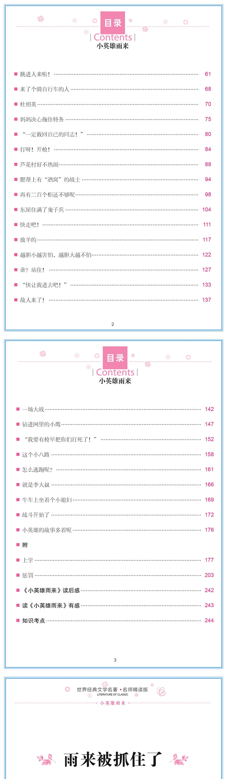 小英雄雨来新课标必读世界经典文学名著