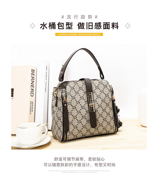 YHXB-4EQ99100（欧美风）新款夏时尚潮简约百搭单肩斜挎ins女包 商品图0