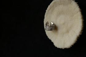 CHEZ BOQUE 覆盖系列原创手工925银戒指《女爵》