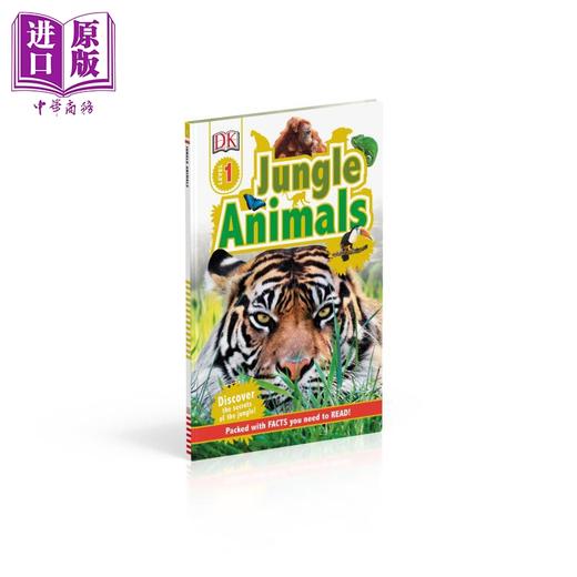 【中商原版】丛林动物 DK Readers Level1 Jungle AnImals DK小读本1级 儿童科普分级读物 丛林动物科普 精装 英文原版 9岁以上 DK 商品图0
