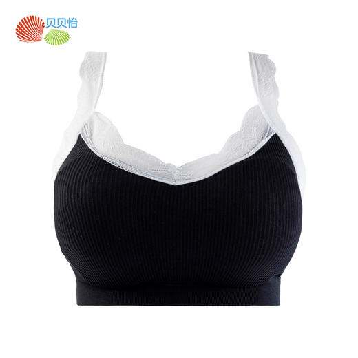 贝贝怡孕妇背心式内衣怀孕期舒适新款一片式蕾丝文胸少女运动文胸193Y509
 商品图6