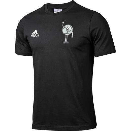 Adidas阿迪达斯男子个性涂鸦训练运动休闲T恤短袖GE4687 商品图4