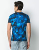 Marco Azzali 蓝色水母数码印花图案圆领T恤 T3665100 商品缩略图2