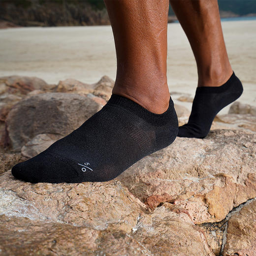 「袜子界的“劳斯莱斯”」 跑马拉松都不臭脚不伤脚  国际创新发明和纸袜  走路带风在按摩，超乎想象的干爽舒适 无骨缝合  赠可水洗环保原创手绘收纳袋 商品图5