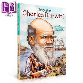 预售 【中商原版】谁是查尔斯达尔文 Who Was Charles Darwin 儿童科普文学 人物传记 中小学生阅读 英文原版 7-12岁 Who was系列