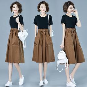 WZNH-CPYY350新款韩版优雅洋气时尚连衣裙