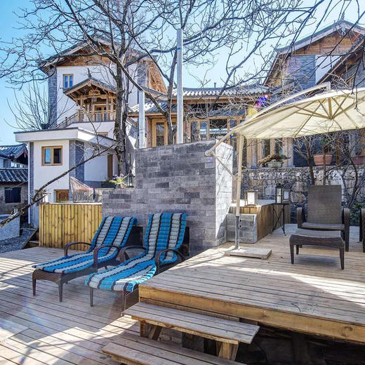 云南大理丽江旅游阿若康巴连锁酒店国内游自驾豪华房型双早+下午茶+酒店专车接送【预售房劵】 商品图2