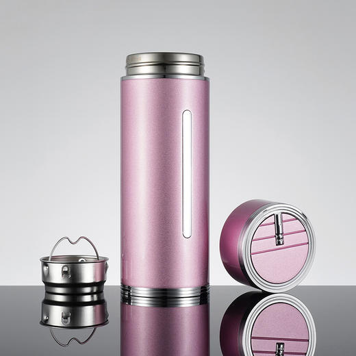 子佩集S999银伯爵杯摆件【ZX001】纯银内胆-粉色泡茶杯206 商品图1