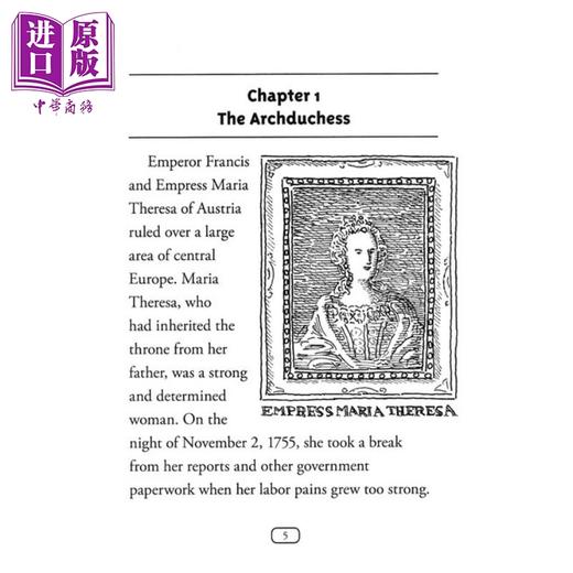 【中商原版】谁是玛丽 Who Was Marie Antoinette 儿童科普文学 中小学生读物 插图童书 英文原版 7-12岁 Who was系列 商品图4