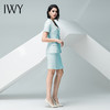 IWY/浅绿色短袖西服半裙套装C10216 S10216 商品缩略图5