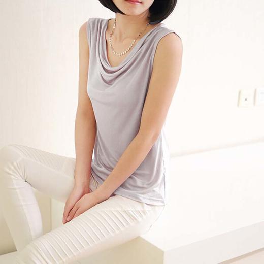 裁缝学苑 AG58女士荡领无袖打底衫吊带背心服装纸样裁剪图纸 商品图1