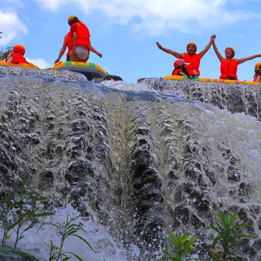 遂宁龙凤峡漂流vip再减6元单人双人票限时预售48公里的超长河道15小时