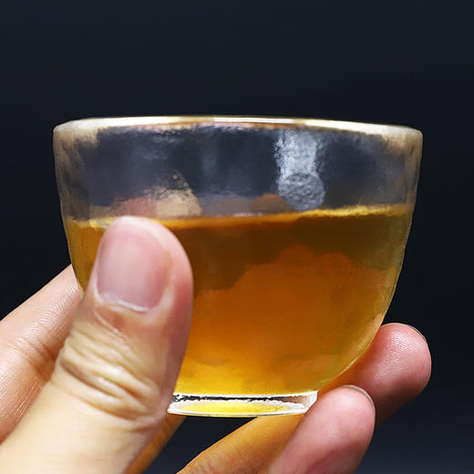 云中居 日式锤纹描金双层耐热品茗杯 商品图4
