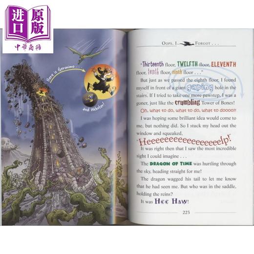 【中商原版】老鼠记者第二季8 Geronimo Stilton 魔法时刻 500L-750L 儿童桥梁章节书 全彩儿童文学 精装 英文原版 7-12岁 商品图3
