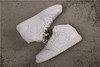 乔丹/Air Jordan AJ1 乔丹1 乔1 AJ1 乔丹1代系列中帮 Air Jordan 1 Mid “Whiteout”货号：554724-104 乔1中帮全白 36-45 商品缩略图0