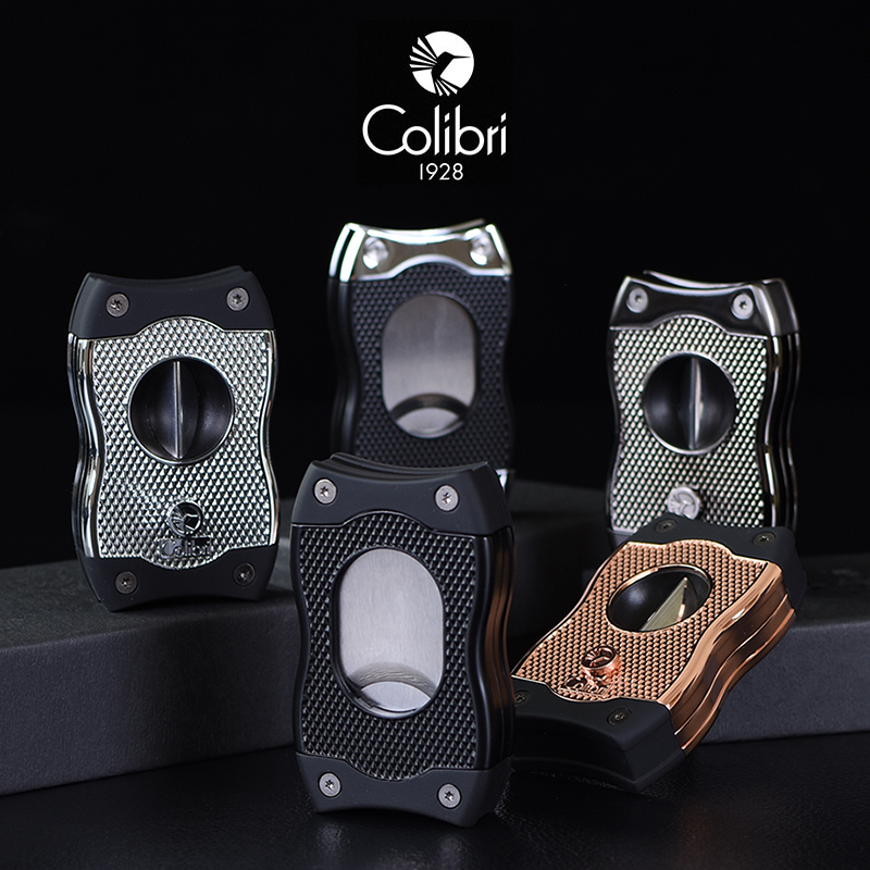 美国Colibri SV Cutter 科乐比雪茄剪 V切+平切 两用剪