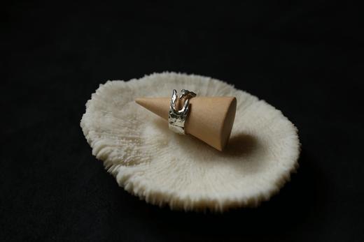 CHEZ BOQUE 印象系列原创手工925银戒指《合手》 商品图4