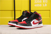 乔丹/Air JordanAJ1 aj1 乔丹1代 乔1 乔丹1代中帮系列 Air Jordan 1 Mid 货号：852542-610 乔1中帮黑红 商品缩略图2