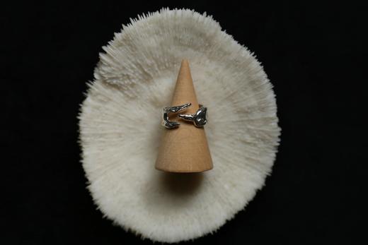 CHEZ BOQUE 印象系列原创手工925银戒指《合手》 商品图2