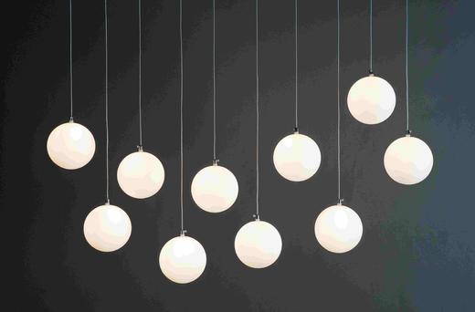 奶白球吊灯串【运费自理】 商品图2