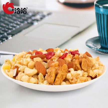 洽洽品牌坚果麦克斯每日坚果燕麦片400g*2 商品图5