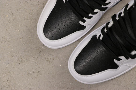 乔丹/Air Jordan AJ1 乔丹1代中帮系列 Air Jordan 1 Mid “Reverse Black Toe” 货号：BQ6472-101 乔1中帮逆向黑脚趾 36-46 商品图4