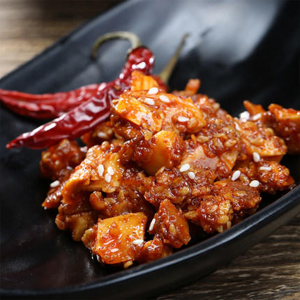 洽洽品牌创新空间麻辣味烧烤味牛板筋120g 商品图5