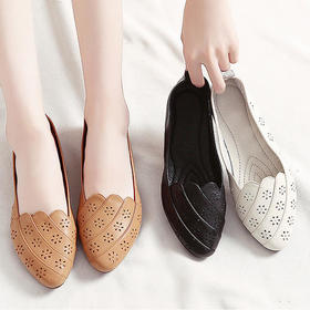 LL-7198-15夏季新款尖头百搭镂空单鞋