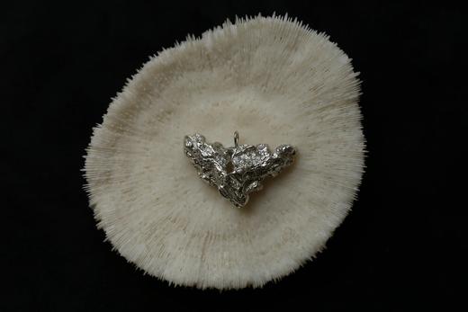 CHEZ BOQUE 庭园的馈赠系列原创手工925银吊坠《石破天》 商品图2